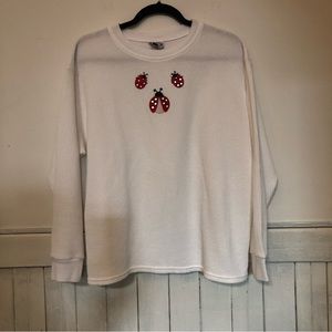 Y2K ladybug 🐞 flannel